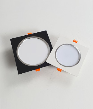 비오스 LED 천정 사각매입등 (타공 75 3인치 5W, 타공 100 4인치 9W)