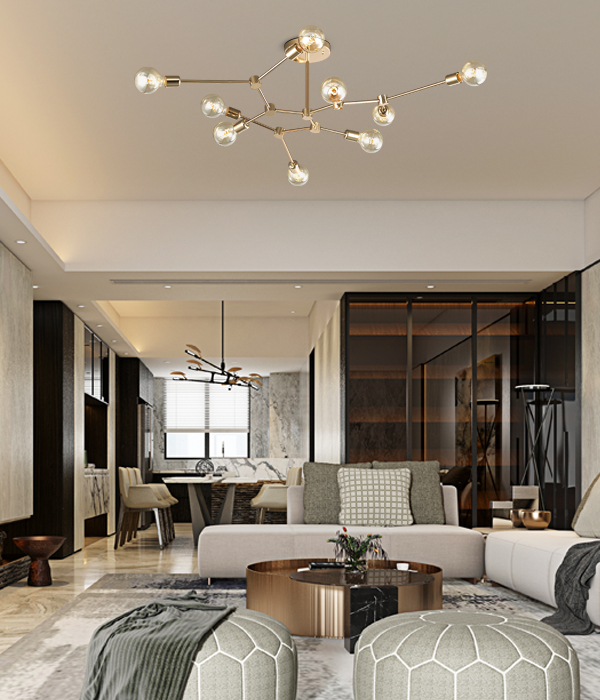 제니스 9등 LED거실등 거실전등